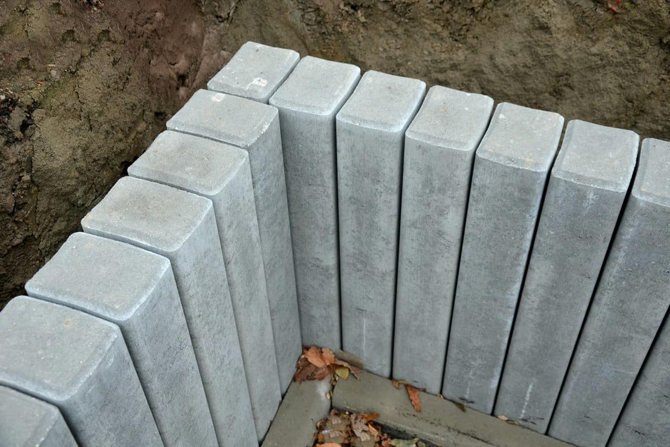 palisady z betonu